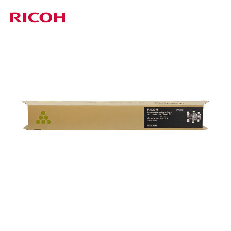理光 原装碳粉盒MC2001L 适用MC2000/MC2001/MC2000ew复印机 黄色 2500页 单位:个