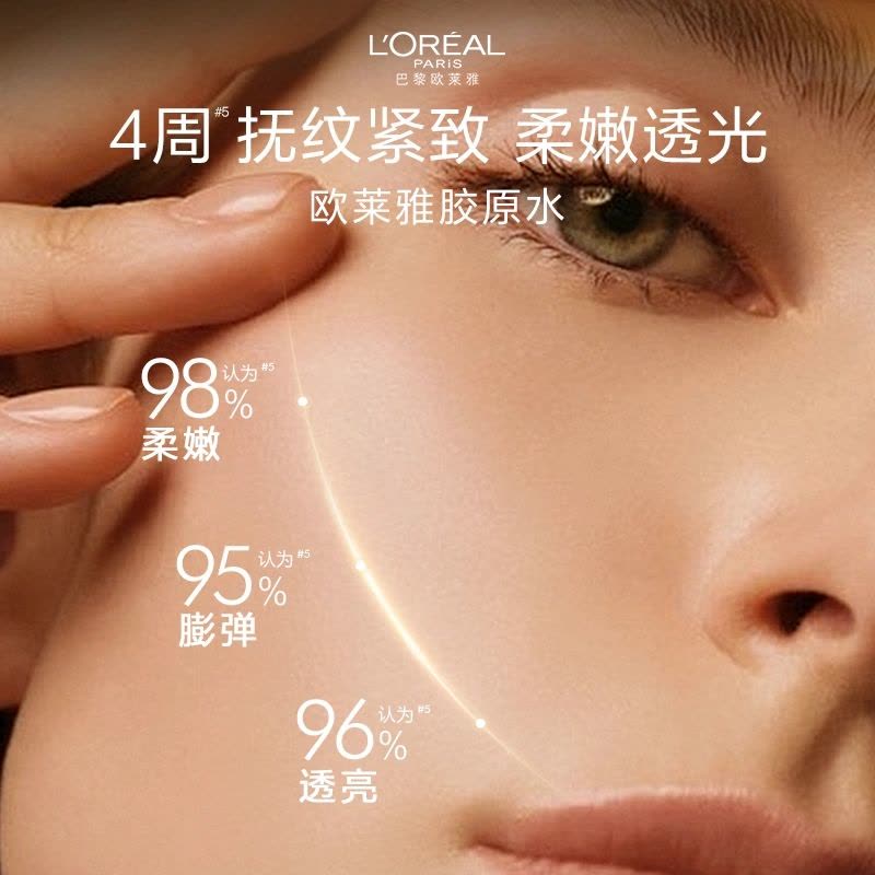 欧莱雅奢养花蜜精华蜜乳液补水保湿抗皱抗老化小蜜罐乳护肤品中样水乳霜组合图片