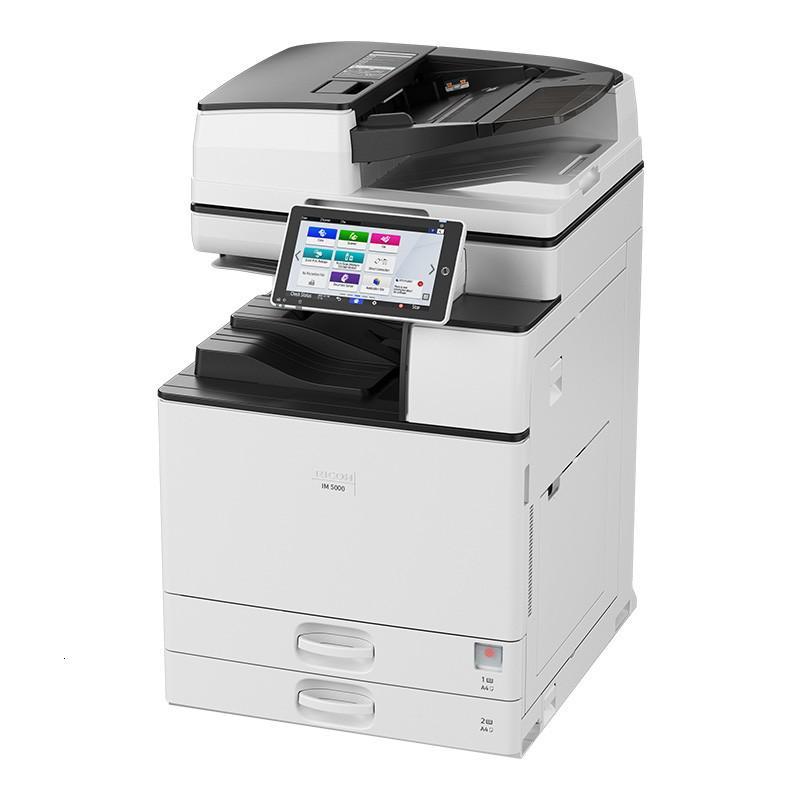 理光(Ricoh) 理光(Ricoh)IM 5000 A3黑白激光数码复合机 标配含双面输稿器+双纸盒+内置装订 理光(