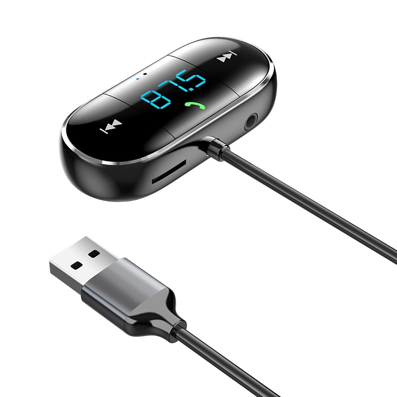 纽曼newsmy车载蓝牙接收器mp3播放器usb连接器50无损aux转换器多功能