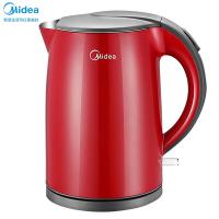 美的(Midea)电水壶热水壶电热水壶304不锈钢水壶双层防烫全钢无缝烧水壶智能断电415E2g