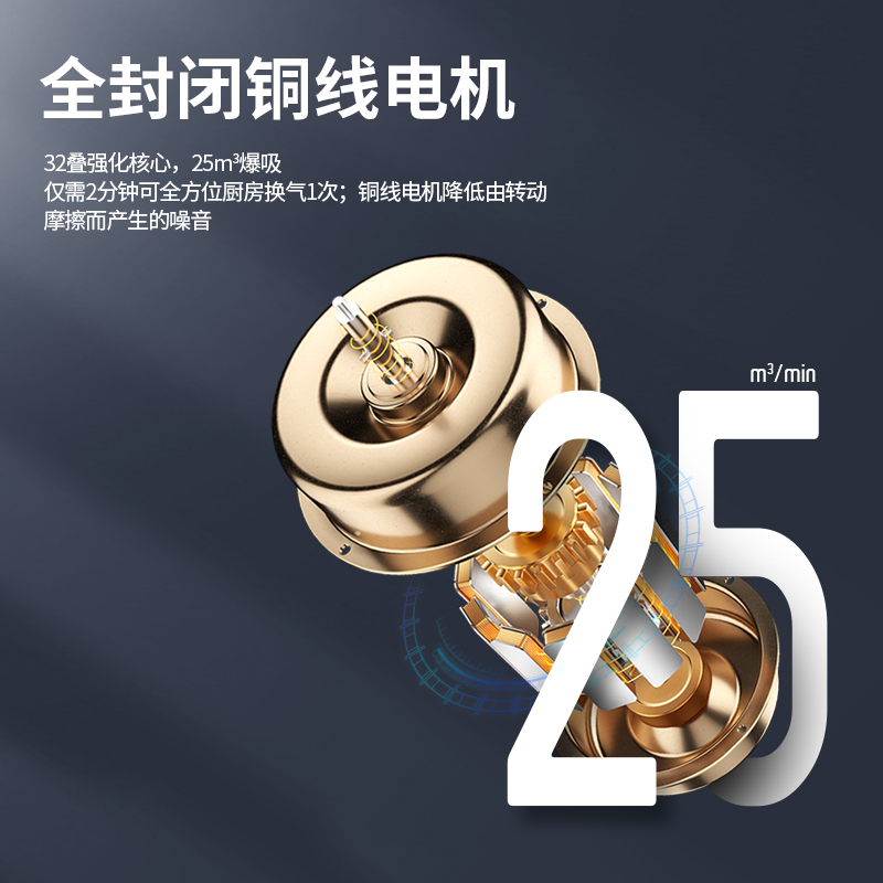 爱德(aide)7字型厨电两件套 25立方抽油烟机燃气灶套装厨房烟机灶具套装烟灶套餐 A01+QD25B 液化气