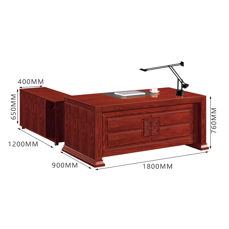 初嘉(CJ)CJ4052212 油漆大班台 1800*900*760mm(单位:张)高清大图