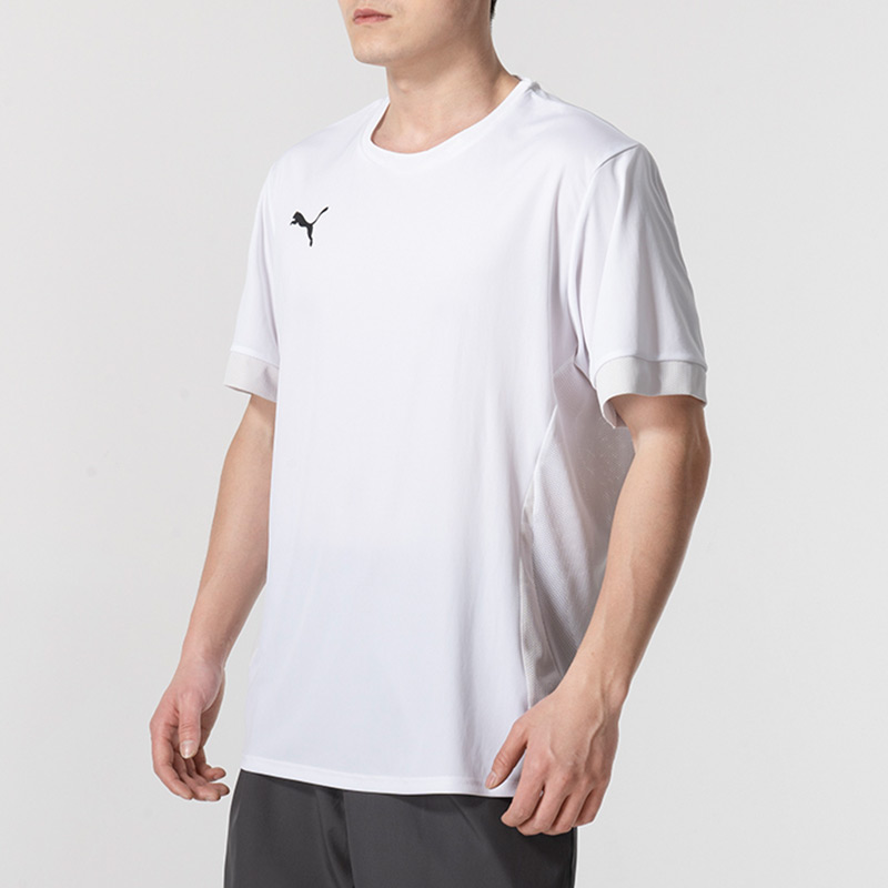 彪马(PUMA)男装新款圆领短袖跑步健身训练宽松舒适透气上衣T恤705747-04 ZP高清大图