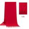 企业年会活动红色围巾大斜纹190*64cm/条 1条