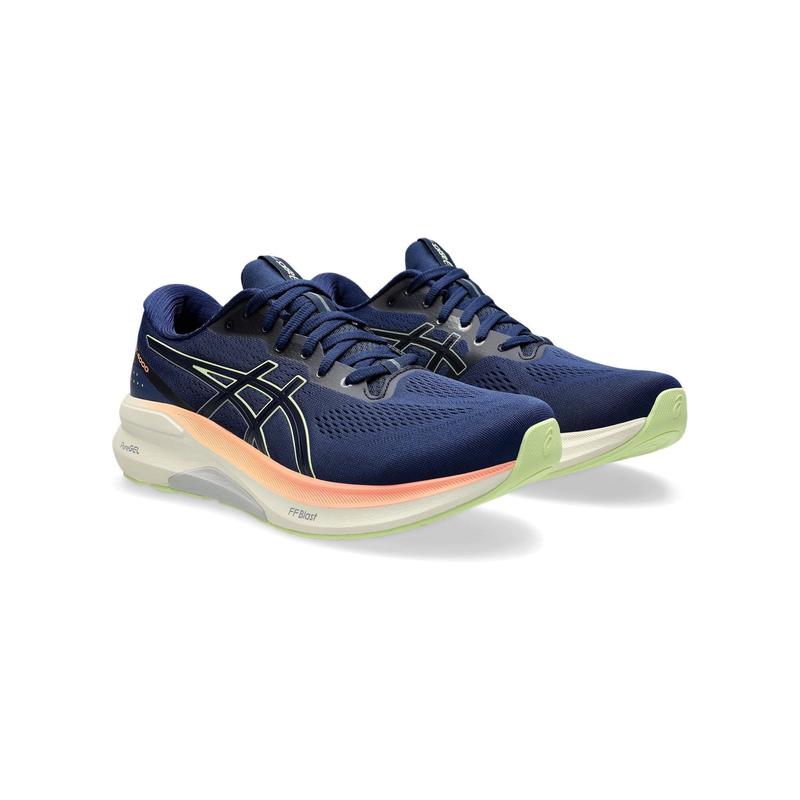 亚瑟士(ASICS)跑步鞋男低帮透气减震支撑训练运动鞋户外休闲鞋