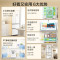 [官方正品]美的324升一级双变频法式多门四开门小型白色家用冰箱超薄风冷无霜节能低噪MR-340WFPE