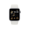 Apple Watch SE 2022款智能手表 40mm (GPS+蜂窝版) 银色铝金属表壳 运动型表带