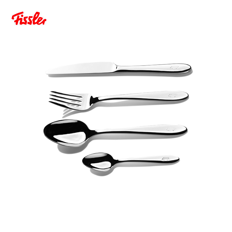 德国菲仕乐/Fissler 西各系列西餐刀叉四件套餐具套装 西餐餐具牛排刀叉欧式餐具420不锈钢
