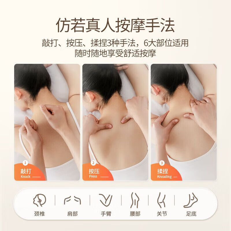 鱼跃(yuwell)中频脉冲电疗仪家用按摩仪腰椎治疗仪按摩器理疗仪610B 中频理疗仪SZP-610C高清大图