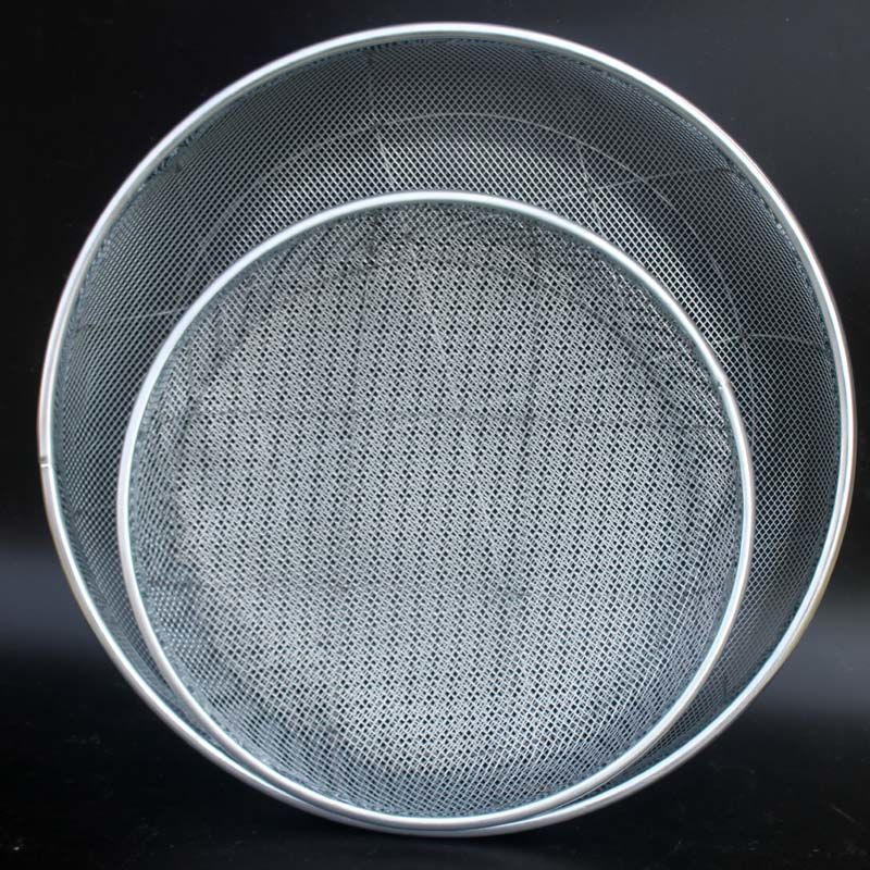 圆形筛子筛网园林筛土大筛箕沙子石头过滤筛铁丝分样筛畚农用簸箕