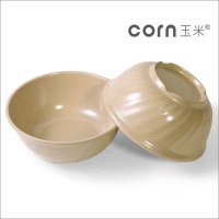 玉米(corn) 稻壳沙拉碗 小号1个装 玉米植物纤维 简约沙拉碗 家用饭碗面碗 家用餐具