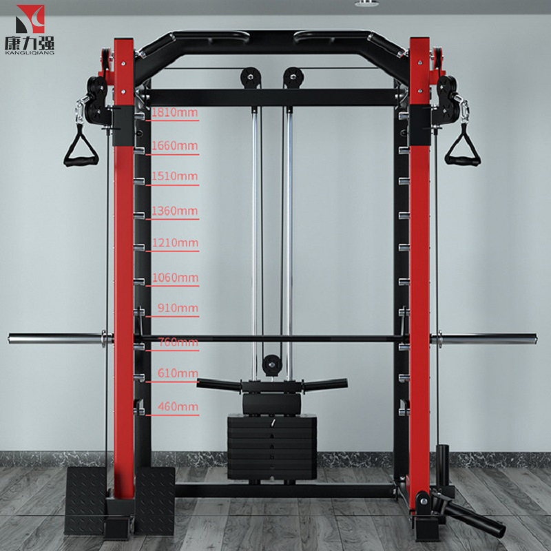 康力强K1史密斯机综合训练器龙门架健身家用多功能一体健身器材K1标准版单机高清大图
