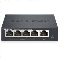 TP-LINK TL-R470GP-AC 家用大户型POE路由器网线供电4口迷你全千兆高速商用企业级标准48V监控办公电脑组网行为管理无线AP管理POE交换机一体机tplink