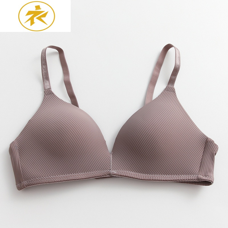 ideamini高中学生少女文胸收副乳聚拢调整型小胸罩超薄款无钢圈内衣女