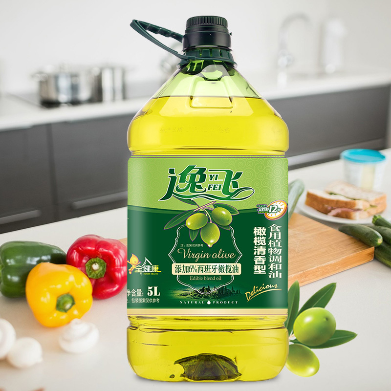逸飞 橄榄食用植物调和油5L食用油