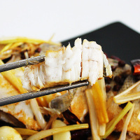 wecook味库 国产开背三去海鲈鱼（去鳞去鳃去内脏） 300g-400g/条 *3条装 深海鱼