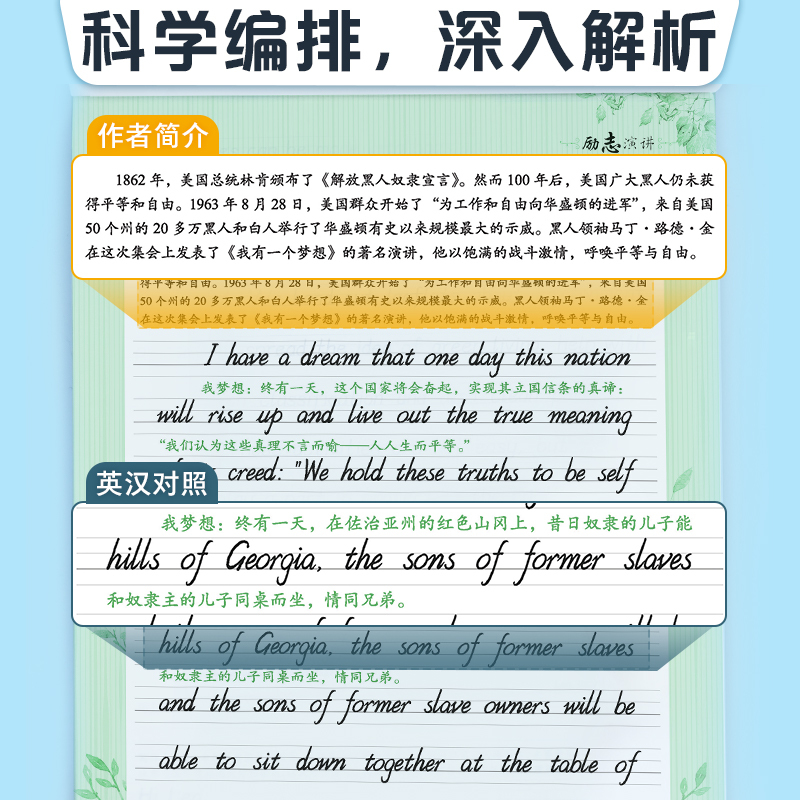 凹槽单本装:凹槽练字板 [正版]字帖英语字帖意大利斜体考研英语字帖成人大学生高中生高考英语练字帖女生漂亮字临摹字帖衡水体