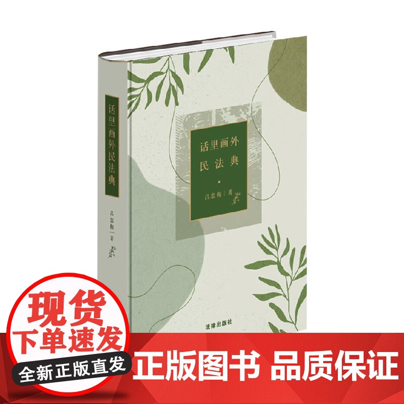 话里画外民法典 吕忠梅 著 法律