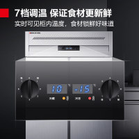 德玛仕(DEMASHI)四门高身雪柜 冰柜商用冷藏冰箱 冷柜 全铜管BG-900C-2W 双温[工程升级款}