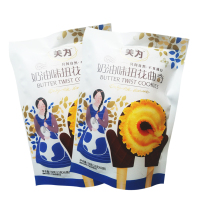 美为奶油味扭花曲奇饼干78g