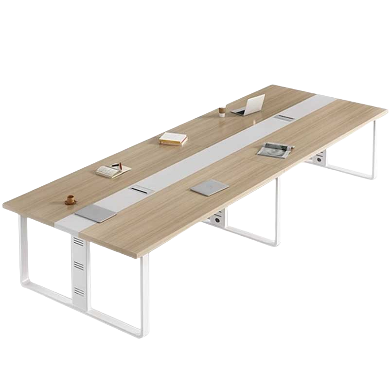 铭思达会议桌洽谈桌4500*1500*750mm张高清大图