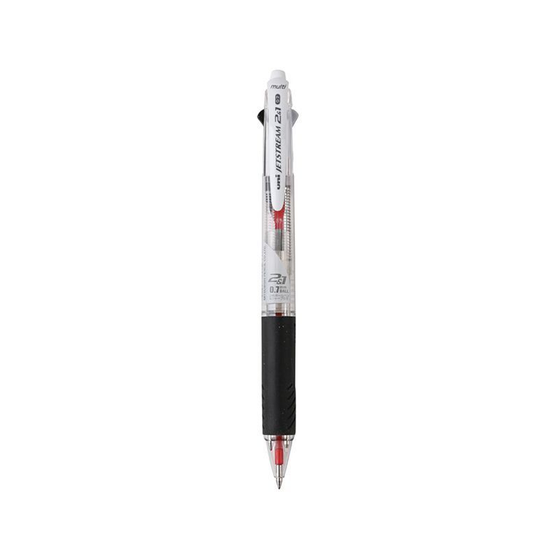 三菱 MSXE3-500 0.7MM按动多功能笔 多功能签字笔 浅蓝笔杆(支)