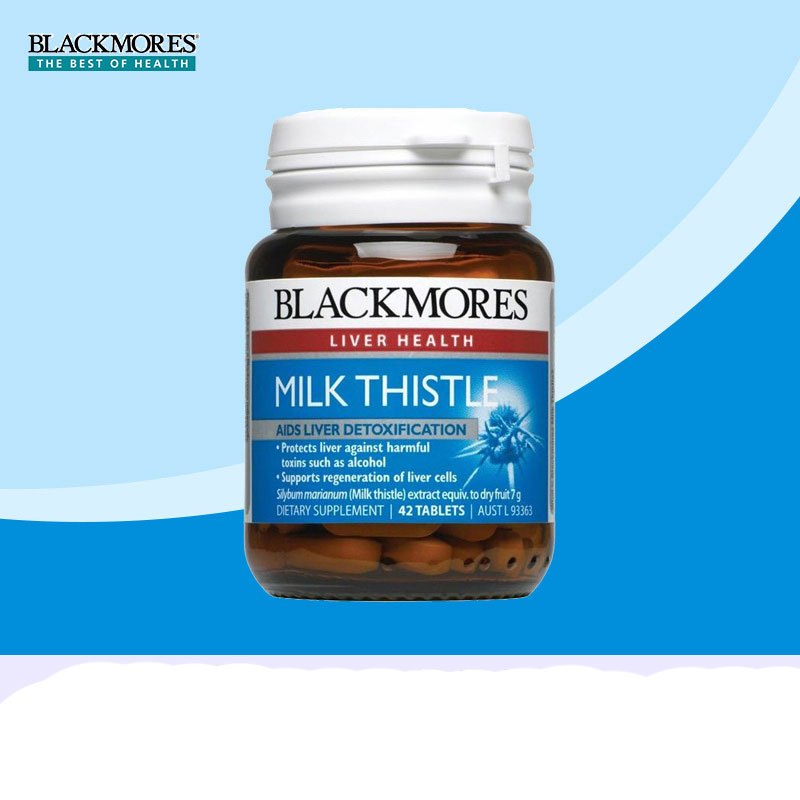 BLACKMORES 澳佳宝 奶蓟精华 42片/瓶 澳洲进口 膳食纤维 29克