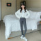 雅馨季2021秋冬季新款打底裤女裸感修身打底裤弹力蜜桃芭比裤
