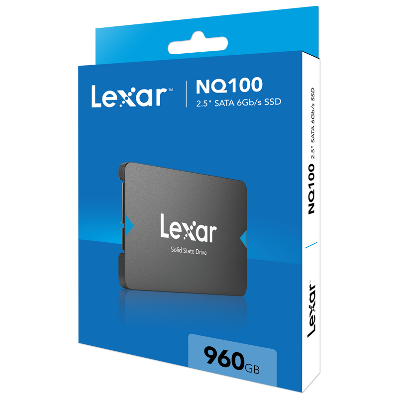 雷克沙(Lexar) NQ100系列 960G 2.5” SATA III (6Gb/s) 固态硬盘