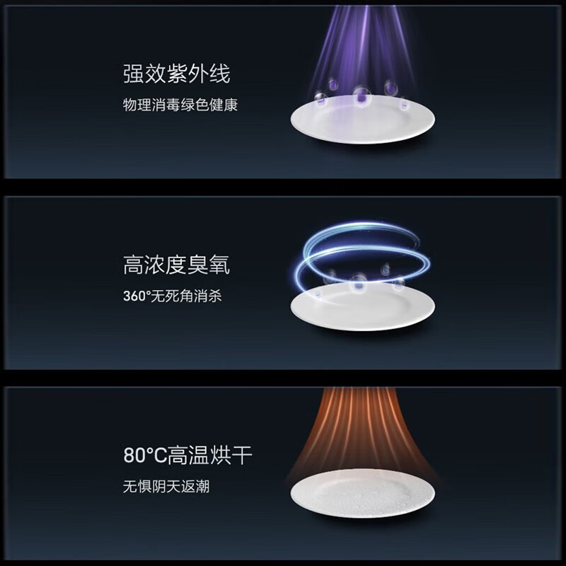 亿田(entive)N01X-C 新升级二星消毒柜款集成灶 一体灶家用 多功能保洁柜 大火力烟机 玻璃台面(天然气)