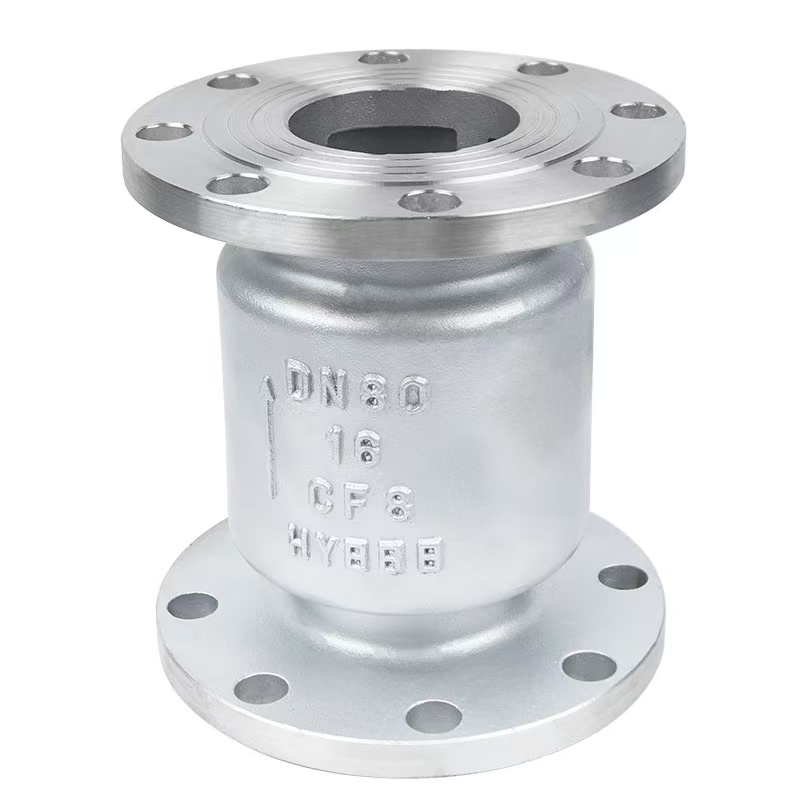 伟鹏双兴 304不锈钢立式法兰止回阀 DN65(2.5寸) 个高清大图