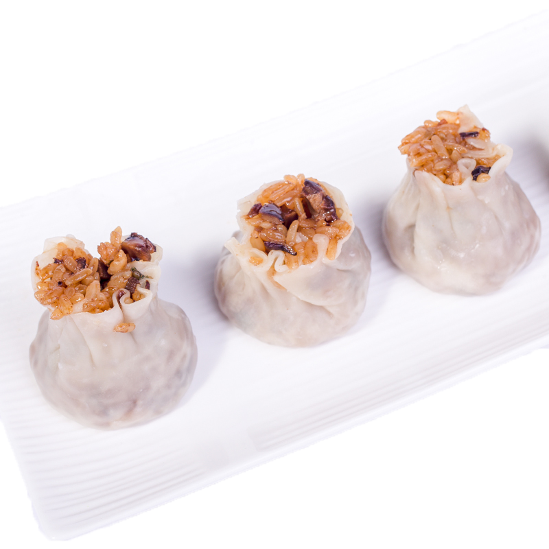 [速冻新品]祐康320g香菇鲜肉烧麦*3包家庭早餐点心零食糯米烧麦