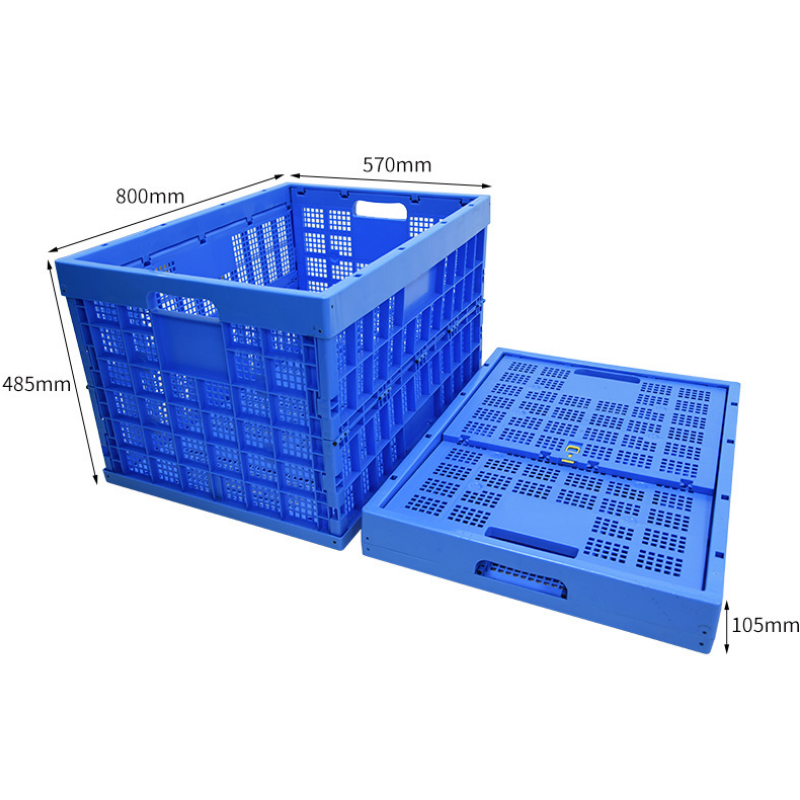 怡卓欧折叠筐800*570*485mm个高清大图