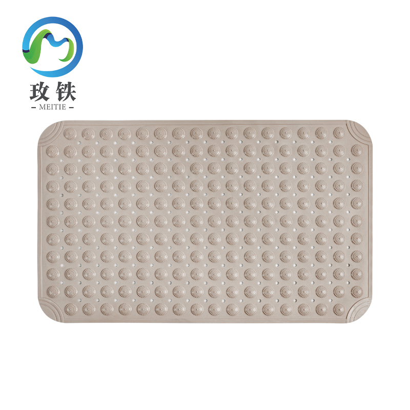 玫铁 浴室防滑垫 36*71cm/象牙色 块高清大图