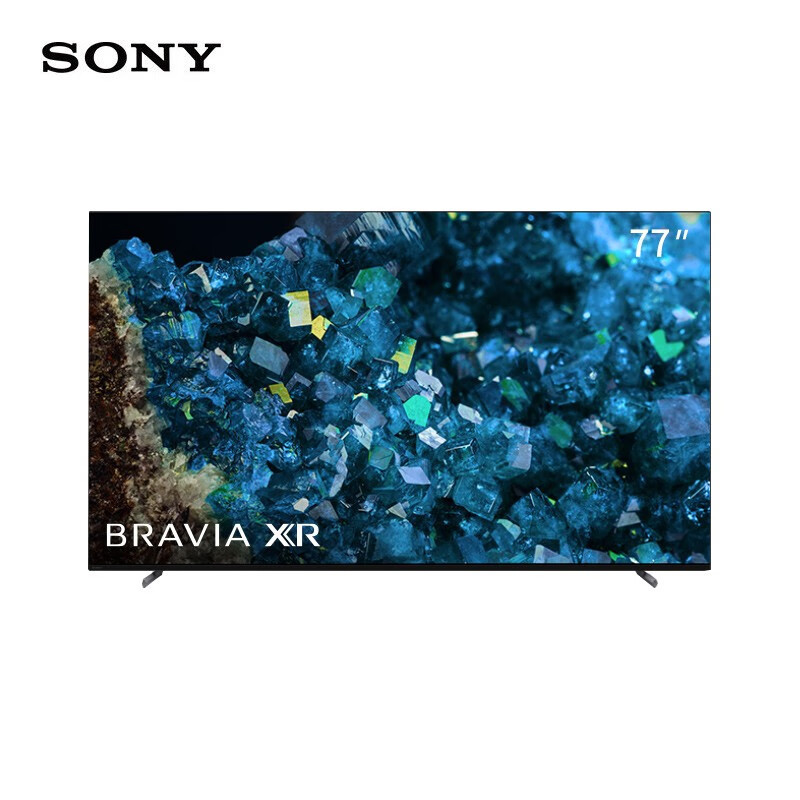 索尼(SONY)XR-77A80L 77英寸超薄大屏4K高清HDR XR认知芯片全面屏OLED智能液晶电视