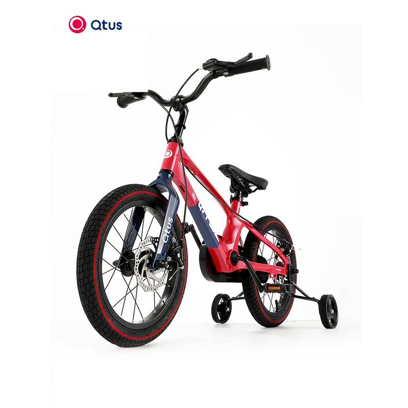 qtus昆塔斯b2儿童自行车小孩宝宝两轮脚踏车可装辅助轮镁合金一体
