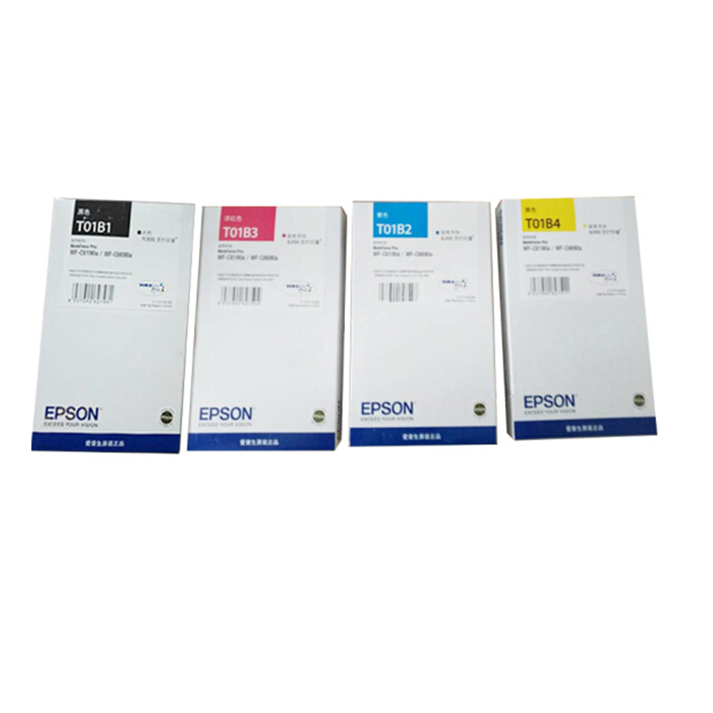 爱普生(EPSON) T01B4黄色原装墨盒 (适用WF-C8690a/WF-C8190a机型)