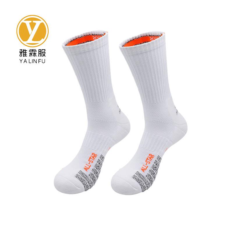 雅霖服 防滑吸汗篮球运动袜YLFWZ104011 双高清大图