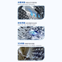海尔(Haier)初色系列10公斤变频全自动滚筒洗衣机 除菌 1.1洗净比 AI动平衡 XQG100-606H国家补贴