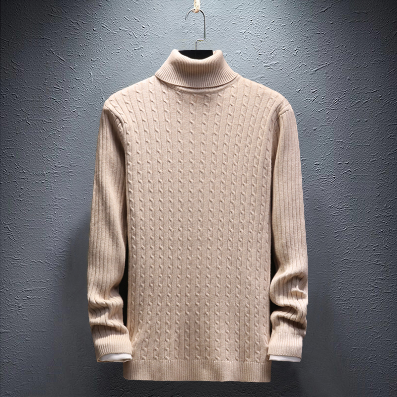 折男士针织衫套头男士长袖毛衣男士毛衫大码男装吉普战车jipuzhanche