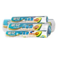 茶花保鲜袋家用经济装大号加厚冰箱水果一次性超市连卷食品袋[700只]小号250只+中号200只+大号150只+加大100