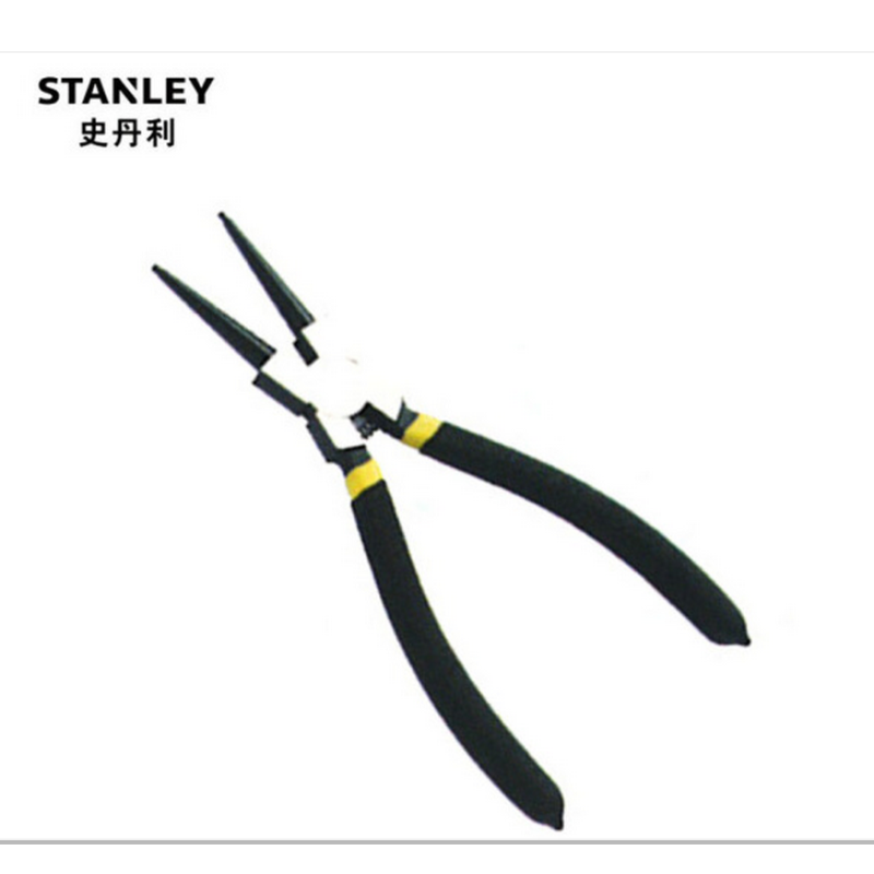 STANLEY史丹利德式内卡外卡卡簧钳子轴用孔用挡圈钳卡环钳 轴用(外卡)直嘴卡簧钳13寸84-337-23