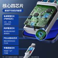 绿联PD20W快充兼容PD18W充电器苹果MFi认证数据线适用iphone13/12/11/XR/Xs手机PD快充套装