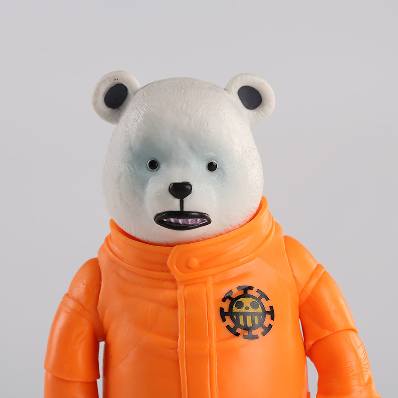 梦幻工场海贼军团航海王手办贝波熊3号可动手办模型玩具摆件