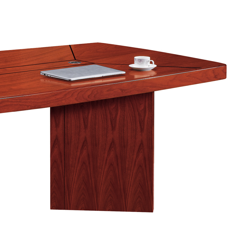 中豫鑫泽 ZYXZ4052372办公家具会议桌接待洽谈桌会议台桌 2.4米高清大图