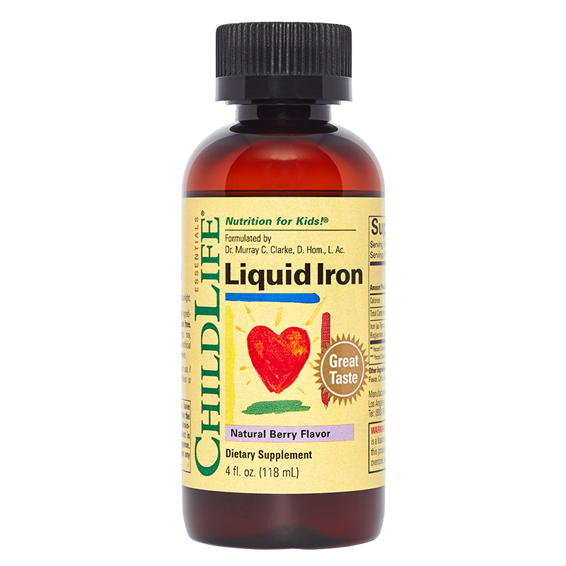 童年时光进口婴幼儿营养素 补铁118ml瓶装科学配方