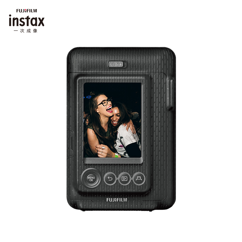 [数模来袭]富士(FUJIFILM)instax mini LiPlay深空灰 立拍立得胶片相机 套餐四(含60张相纸)高清大图