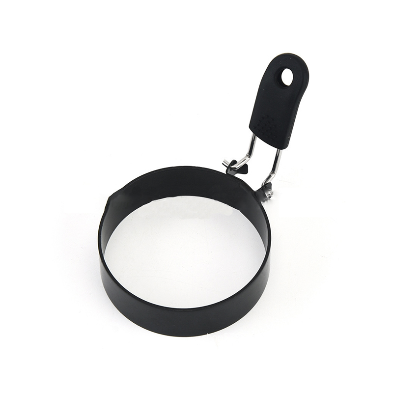 防烫圆形煎蛋模具圆形 不锈钢 把手7.2cm 重量69g高清大图