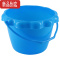 真智力儿童沙滩桶玩具桶钓鱼加厚捞鱼桶塑料桶玩具水桶挖沙桶批量发